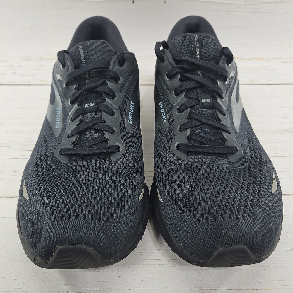 Brooks Adrenaline GTS 23 Shoes Mens 9.5 D Black Running Sneakers 1103911D020 - Picture 4 of 11